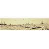 Image 1 : william lionel wyllie, ra, re,THREE MARINE VIEWS:  PLYMOUTH; GERMAN FLEET CAGED AT SCALPA FLOW; a...