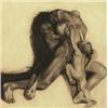 Image 1 : KATHE KOLLWITZ,TOD UND FRAU (Klipstein 107 VIII a)....