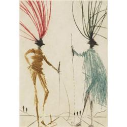 salvador dali,MUCH ADO ABOUT SHAKESPEARE (Partial Folio) (M&L 392;394;397;401;405)....