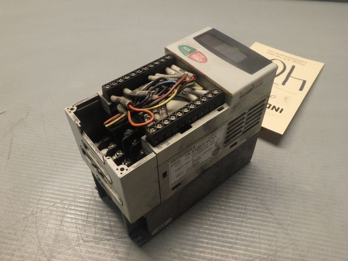Mitsubishi Inverter Unit FR-E520-0.4K-NA - BTM Industrial