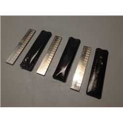Lot of (3) Charmilles VDI 3400 EDM Plaques