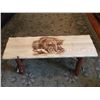 Image 1 : Bear Bench with Birch Seat and Sassafras Legs