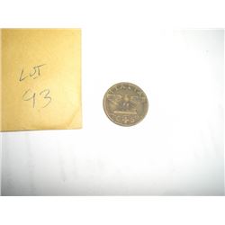 1940 *RARE-HARD TO FIND* ITALY 5 CENT COIN *NICE EARLY ITALIAN COIN*!! COIN CAME OUT OF SAFE!!