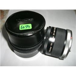 VIVITAR 70MM-150MM 2X MATCHED MULTIPLIER CAMERA LENS WITH CASE!! LENS CAME OUT OF ESTATE!!