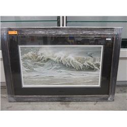 Robert Bateman print "Peregrine & Ruddy Turnstones