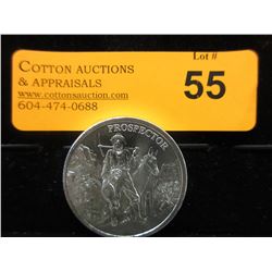 2016 Prospector Motif Silver Art Round