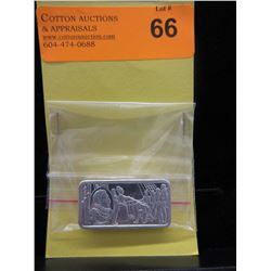 2.08 Troy Ounce .925 Silver Art Bar