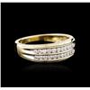 Image 1 : 14KT Yellow Gold 0.50ctw Diamond Ring