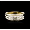 Image 2 : 14KT Yellow Gold 0.50ctw Diamond Ring