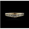 Image 2 : 14KT Yellow Gold 0.25ctw Diamond Ring