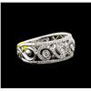 Image 1 : 0.46ctw Diamond Ring - 14KT White Gold