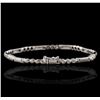 Image 2 : 10KT White Gold 0.35ctw Diamond Bracelet