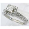 Image 4 : 0.72ctw Diamond Ring - 14KT White Gold