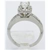 Image 8 : 0.72ctw Diamond Ring - 14KT White Gold