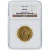 Image 1 : 1901 NGC MS62 $10 Liberty Head Eagle Gold Coin