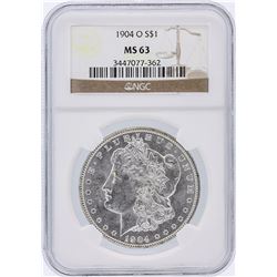 1904-O NGC MS63 Morgan Silver Dollar