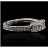 Image 2 : 14KT White Gold 1.27ctw Diamond Ring
