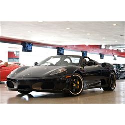 2006 Black Ferrari F430 Spider F1 Convertible