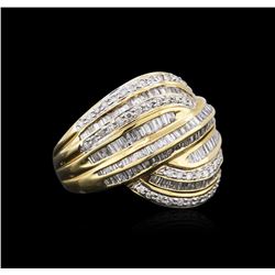 14KT Yellow Gold 1.59ctw Diamond Ring