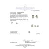 Image 3 : 1.09ctw Diamond Stud Earrings - 14KT White Gold