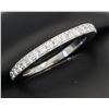 Image 9 : 0.75ctw Diamond Ring - 14KT White Gold