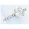 Image 5 : GIA Certified 1.14ctw Diamond Ring - 14KT White Gold