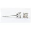 Image 5 : 0.41ctw Diamond Earrings - 14KT White Gold