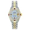 Image 1 : Rolex Two-Tone Ruby and Diamond DateJust Ladies Watch