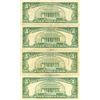 Image 2 : 1963 $5 Red Seal Bill Lot of 4