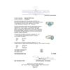 Image 3 : 2.75ct Paraiba Tourmaline and Diamond Ring - 18KT White Gold