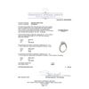 Image 4 : EGL USA Cert 1.11ctw Diamond Ring - 18KT White Gold