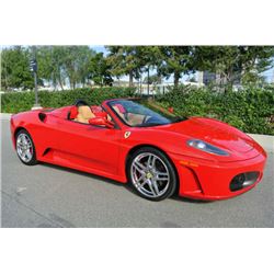 2006 Red Ferrari 430 Convertible