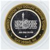 Image 1 : Limited Edition $10 Las Vegas .999 Silver Gaming Token