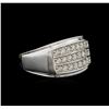 Image 1 : 1.00ctw Diamond Ring - 14KT White Gold