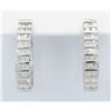 Image 2 : 1.15ctw Diamond Earrings - 10KT  White Gold