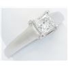Image 2 : 0.70ct Diamond Ring - 14KT White Gold