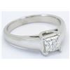 Image 7 : 0.70ct Diamond Ring - 14KT White Gold