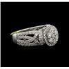 Image 1 : 1.42ctw Diamond Ring - 14KT White Gold