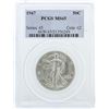 Image 1 : 1947 PCGS Graded MS65 Walking Liberty Half Dollar Silver Coin