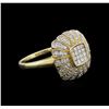 Image 1 : 14KT Yellow Gold 0.48ctw Diamond Ring