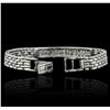 Image 3 : 18KT White Gold 2.50ctw Diamond Bracelet