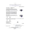 Image 4 : 4.36ct Tanzanite and Diamond Ring - 14KT White Gold