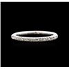 Image 2 : 14KT White Gold 0.16ctw Diamond Ring