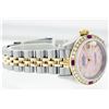 Image 2 : Rolex Two-Tone Diamond and Ruby DateJust Ladies Watch