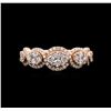 Image 2 : 1.61ctw Diamond Ring - 18KT Rose Gold