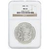 Image 1 : 1886 NGC MS63 Morgan Silver Dollar