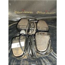 LOT: FOOT PEDALS