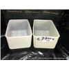 Image 1 : LOT: PLASTIC BINS
