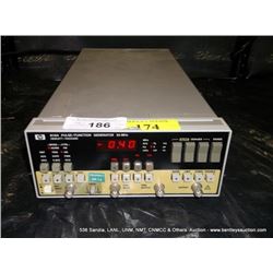 HP 8116A PULSE/FUNCTION GENERATOR 50MHZ (PS) C-174