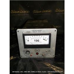 FLOW TECH PRI-102A FLOW RATE MONITOR